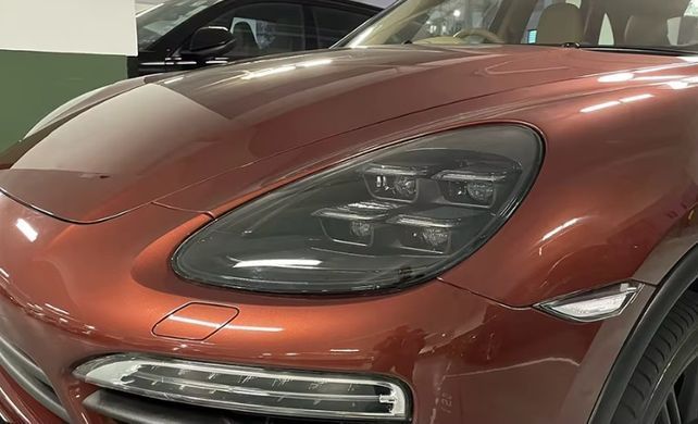 Передні лед фари Porsche Cayenne 2011-2018 р.в. Порше Каєн, Оптика, Porsche, Альтернативная оптика, Cayenne, Новое, На штатные места, CAYENNE 2010-