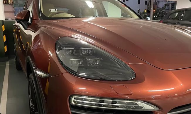 Передні лед фари Porsche Cayenne 2011-2018 р.в. Порше Каєн, Оптика, Porsche, Альтернативная оптика, Cayenne, Новое, На штатные места, CAYENNE 2010-