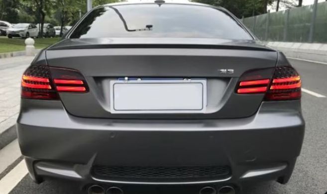Задние лед фонари для BMW E92 2006-2012 г.в. БМВ Е92, Черный, BMW, Альтернативная оптика, 3-Series, Новое, На штатные места, 3 Coupe (E92) 2006-