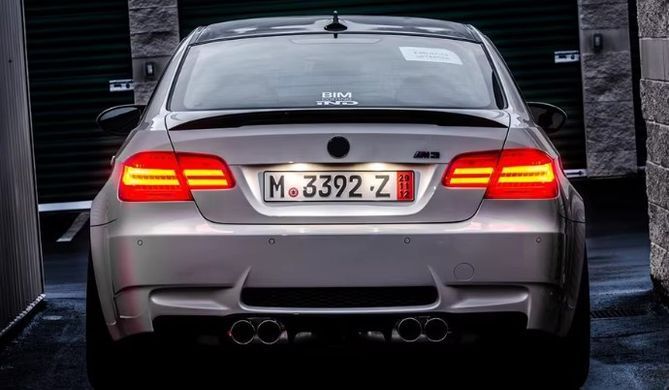 Задние лед фонари для BMW E92 2006-2012 г.в. БМВ Е92, Черный, BMW, Альтернативная оптика, 3-Series, Новое, На штатные места, 3 Coupe (E92) 2006-