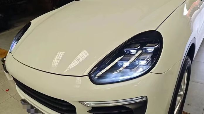 Передні лед фари Porsche Cayenne 2011-2018 р.в. Порше Каєн, Оптика, Porsche, Альтернативная оптика, Cayenne, Новое, На штатные места, CAYENNE 2010-