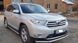 Защита переднего бампера одинарный ус Toyota Highlander 2010-2013 г.в.