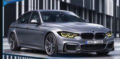 Передние тюнинг лед фары для BMW F30 2012-2018 г.в. БМВ Ф30