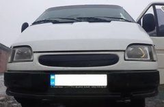 Зимняя заглушка на решетку в бампер Ford Transit 1994-2000 г.в., Черный, Ford, Не требуется, ABS-пластик, Transit, Новое, На штатные места, TRANSIT (E_ _) 1994-2000, Накладки на багажник