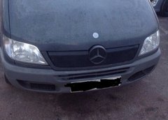 Зимняя заглушка решетки радиатора Mercedes Sprinter CDI 2000-2006 г.в. Мерседес Спринтер