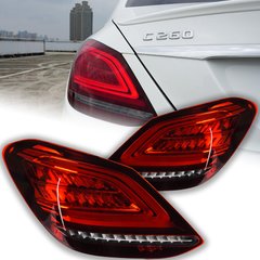 Задние лед фонари Mercedes W205 C-класс 2013-2019 г.в. Мерседес Ц205, Mercedes, Альтернативная оптика, C-Class, Новое, На штатные места, C-KLASSE (W205) 2013-