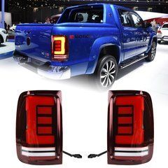 Задние тюнинг лед фонари для Volkswagen Amarok 2010-2020 г.в. Волскваген Амарок