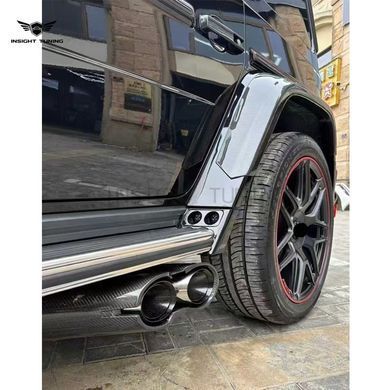 Насадки на выхлопную трубу для Mercedes G-class W464 2018+ г.в.