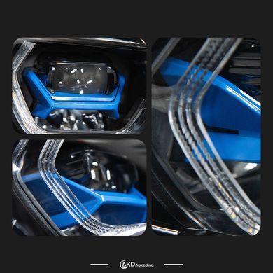 Передние тюнинг лед фары для BMW X5 E70 2007-2013 г.в. БМВ Х5 Е70, BMW, Альтернативная оптика, X5, Новое, На штатные места, X5 (E70) 2007-2012