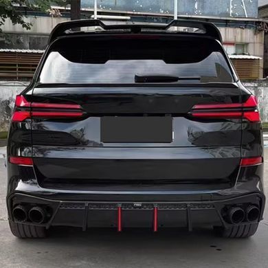 Насадки на глушитель для BMW X5 G05 2018-2024 г.в., Черный