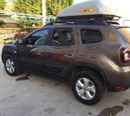 Накладки на арки+ молдинги дверей Renault Duster 2018+ г.в. Рено Дастер