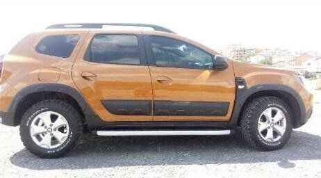 Накладки на арки+ молдинги дверей Renault Duster 2018+ г.в. Рено Дастер