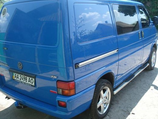 Боковые пороги труба Volkswagen T-4 короткая и длинная база