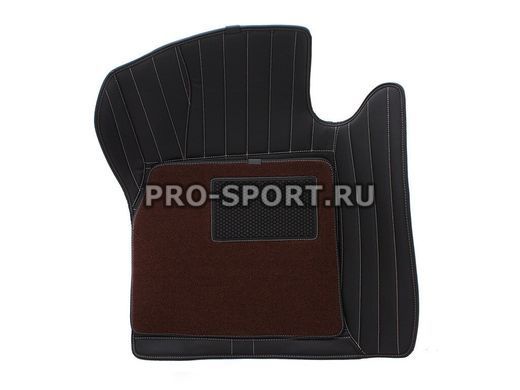 Коврики 3D VIP класса на липучках Lexus LX570 (5 Seats) 2007+ г.в.