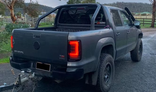 Задние тюнинг лед фонари для Volkswagen Amarok 2010-2020 г.в. Волскваген Амарок