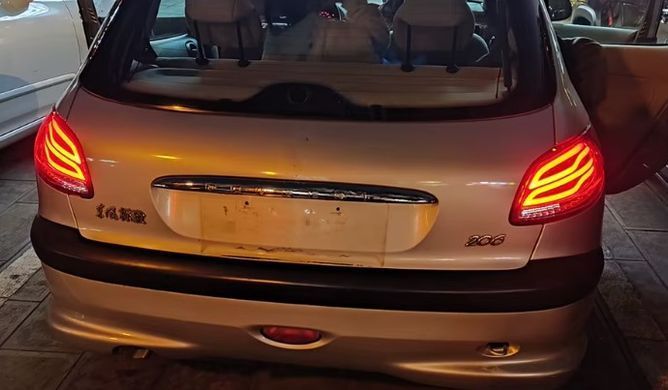 Задні лед ліхтарі Peugeot 206 \ 207 1998-2012 рв. Пежо, Peugeot, Альтернативная оптика, 207, Новое