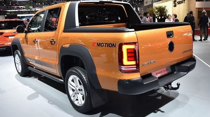Задние тюнинг лед фонари для Volkswagen Amarok 2010-2020 г.в. Волскваген Амарок