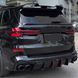 Насадки на глушитель для BMW X5 G05 2018-2024 г.в., Черный