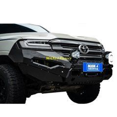 Силовой передний бампер для Toyota LC300 Land Cruiser 2021+ г.в., Черный