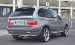 Верхний спойлер BMW X5 E53 1999-2003 г.в. стиль AC Schnitzer