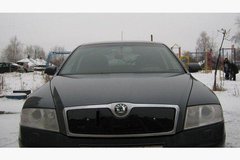 Зимова заглушка решітки радіатора верхня Skoda Octavia A5 2006-2010 р.в. Шкода Октавіа А5