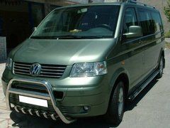 Защита переднего бампера (кенгурятник, бугель, дуга) Volkswagen T-5
