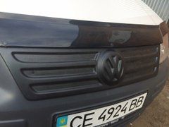 Зимова заглушка решітки радіатора Volkswagen Caddy 2004-2010 р.в. Каді