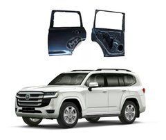 Боковые двери для Toyota LC300 Land Cruiser 2021+ г.в. Ленд Крузер 300, Серый грунт (под покраску), Toyota, Требуется, Алюминий, Land Cruiser, Новое, На штатные места, Land Cruiser 300 2021-
