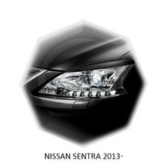 Реснички на фары Nissan SENTRA 2013+ г.в. Нисан Сентра