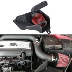 Холодный впуск Volkswagen Golf MK6, Jetta, Passat, CC, Tiguan  2.0L TSI Turbo \ Audi A3 2009-2013, Черный, Volkswagen, Новое, На штатные места