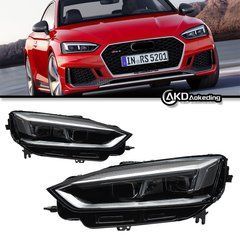 Передні лед фари Audi A5 B9 дорестайлинг 2017-2019 р.в. Ауди А5 Б9, Audi, Альтернативная оптика, A5, Новое, A5 2017-
