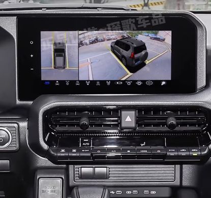 Система кругового огляду камери 360 для Toyota Prado LC250 2024 р.в. Тойота Прадо, Toyota, Prado, Новое, На штатные места