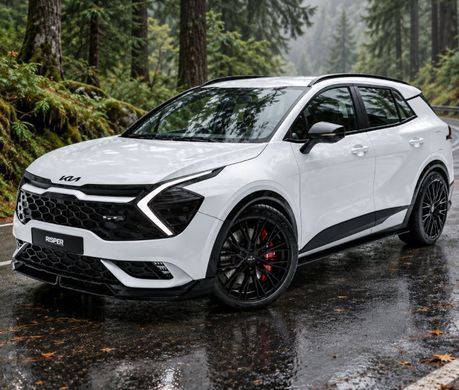 Тюнинг обвес для Kia Sportage 2021-2025 г.в. Киа Спортейдж, Черный