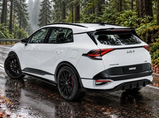 Тюнинг обвес для Kia Sportage 2021-2025 г.в. Киа Спортейдж, Черный
