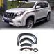 Розширювачі колісних арок (винос 30 мм) Toyota LC Prado 150 2009-2017, Черный, Toyota, Расширители арок, Не требуется, ABS-пластик, Land Cruiser, Новое, На штатные места, LAND CRUISER Prado 150 (KDJ15_, GRJ15_) 2009-