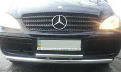 Защита переднего бампера (двойной усь 60\48мм) Mercedes Vito 639