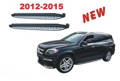 Боковые модельные пороги Mercedes GL x166 2012-2015 г.в.