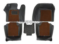 Коврики 3D VIP класса на липучках Infiniti M35 2009+ г.в.