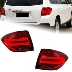 Задние тюнинг лед фонари для Toyota Highlander 2007-2011 г.в. Субару Хайлендер, Внешний Тюнинг, Toyota, Альтернативная оптика, Highlander, Новое, На штатные места