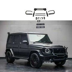 Защита переднего бампера кенгурятник для Mercedes G-class W465 2025+ г.в., Черный