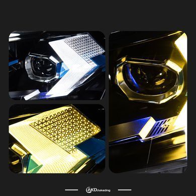 copy_Передні тюнінг лед фари BMW X3 F25 2010-2013 р.в. БМВ Х3, BMW, Альтернативная оптика, Новое, На штатные места