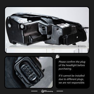 Передние лед фары для Volkswagen Golf 6 2009-2012 г.в. Волксваген Гольф 6, Volkswagen, Альтернативная оптика, Golf, Новое, На штатные места, GOLF VI (5K1) 2008-2013