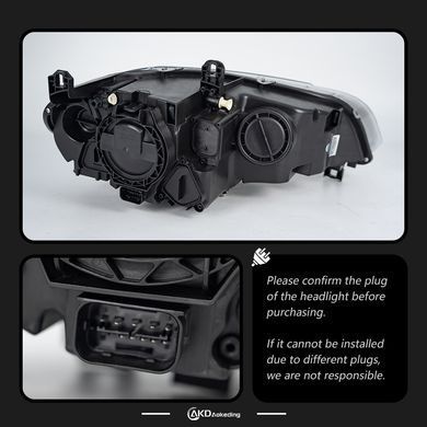 Передние тюнинг лед фары для BMW X5 E70 2007-2013 г.в. БМВ Х5 Е70, BMW, Альтернативная оптика, X5, Новое, На штатные места, X5 (E70) 2007-2012
