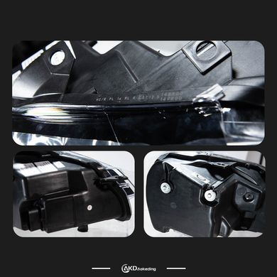 Передние лед фары для Volkswagen Golf 6 2009-2012 г.в. Волксваген Гольф 6, Volkswagen, Альтернативная оптика, Golf, Новое, На штатные места, GOLF VI (5K1) 2008-2013