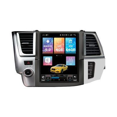 Штатная магнитола в стиле тесла Toyota Highlander 2014-2019 г.в. Тойота Хайлендер Android, GPS, Автомагнитола, Toyota, Highlander, Новое, На штатные места, HIGHLANDER 2014-