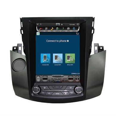 Штатная магнитола в стиле тесла Toyota Rav4 2006-2012 г.в. Тойота Рав4, Toyota, RAV4, Новое, На штатные места, RAV 4 III (ACA3_, ACE_, ALA3_, GSA3_, ZSA3_) 2005-2012