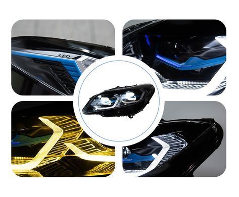 Передние тюнинг лед фары для BMW Z4 E89 2009-2016 г.в. БМВ з4 Е89, BMW, Альтернативная оптика, Новое, На штатные места