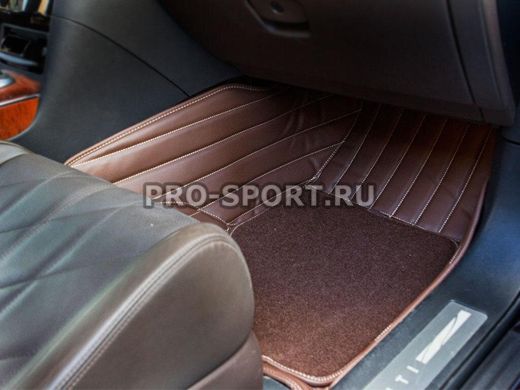 Коврики 3D VIP класса на липучках Infiniti FX '08-16 | QX70 '14- г.в.