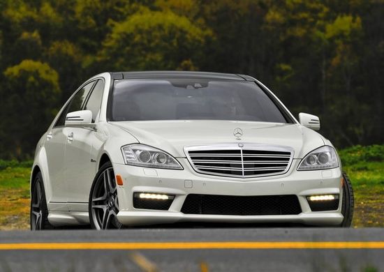 Передний тюнинг бампер Mercedes S-class W221 2005-2013 г.в. в стиле AMG, Серый грунт (под покраску), Mercedes, Передний бампер, Требуется, Полипропилен, S-Class, Новое, На штатные места, S-KLASSE (W221) 2005-2013