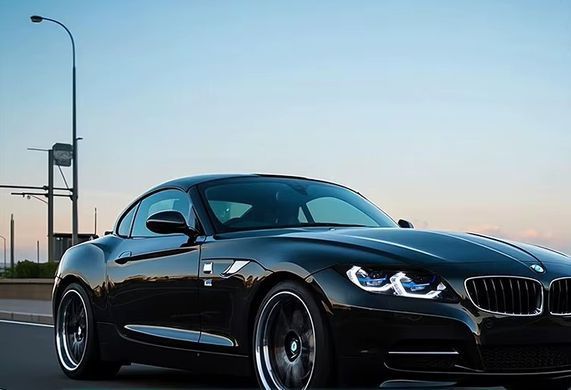 Передние тюнинг лед фары для BMW Z4 E89 2009-2016 г.в. БМВ з4 Е89, BMW, Альтернативная оптика, Новое, На штатные места